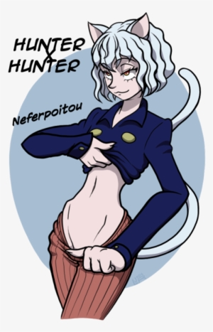 Pitou Showing Off / Revealing Her Feminine Bits - Neferpitou Boy Fan Art