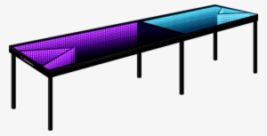 We Use Special Mirrors That Bounce In The Light To - Beer Pong Table Png
