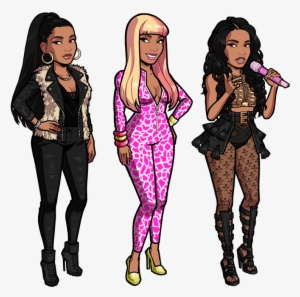 Nicki Minaj The Empire Outfits