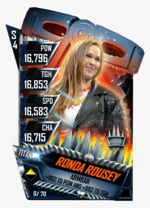 30 Jan - Wwe Supercard Ronda Rousey