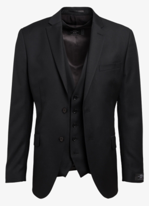 Simple White Blazer Black Pants - Giacca Per Mimetica Nera