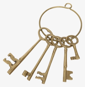 Png Ring Of Skeleton Keys Clip Free - Ring Of Keys Png