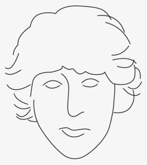 Benny Carries The Southern California Sunshine Of His - Line Art