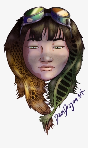 Bio-engineer Digital 720x960px - Illustration