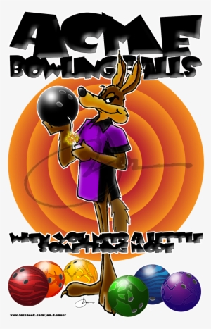 Acme Bowling Balls A Variation On A T-shirt Design - Bowling Ball