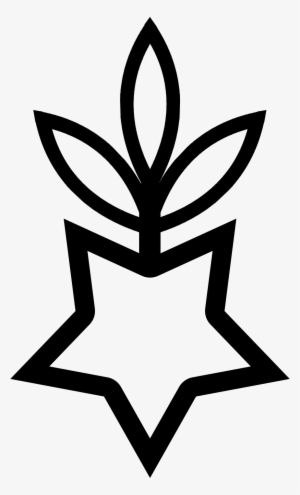 Victoria Asteroid Symbol - Simple Crescent Moon Outline