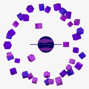 Sonic Runners Indigo Asteroid Model - Sonic Runners