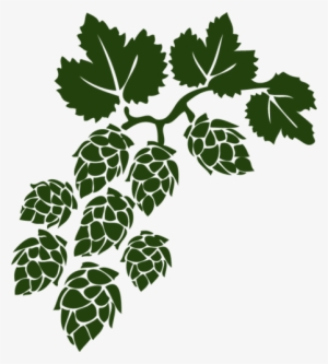 Kentish Stores - Hops Vine Vinyl Decal Sized To Fit A 13 L