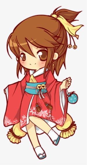 77 Images About Chibi On We Heart It - Anime Chibi Girl Png