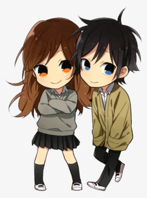 Chibi Png Transparent Images - Anime Chibi Girl And Boy