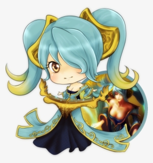 Http - //yanniplum - Deviantart - - League Of Legends Sona Chibi