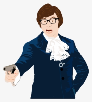 Vector Power Art - Austin Powers Pixel Art