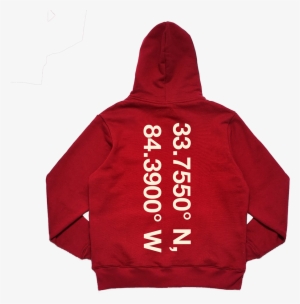 Lb 2 Coordinates Red Hoodie - Lil Boat 2 Hoodie