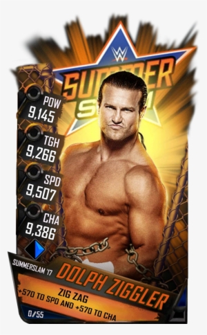 Dolphziggler S3 15 Summerslam17 - Wwe Supercard Summerslam 17 Cards