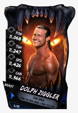 Dolphziggler S4 16 Beast - Jeff Hardy Wwe Supercard