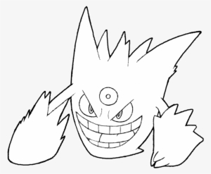 094 Mega Gengar By Realarpmbq On Deviantart - Mega Gengar Para Colorir