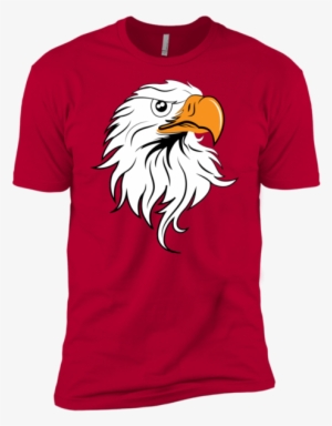 Eagle Head - Next Level Men's 3600 Cotton Crew