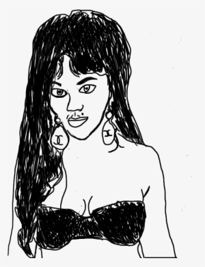File - Lil Kim Drawing