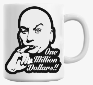 Austin Powers Dr Evil One Million Dollars Mug - Styleart Dr Evil One Million Dollars Mug - Mug1-white-aoiw