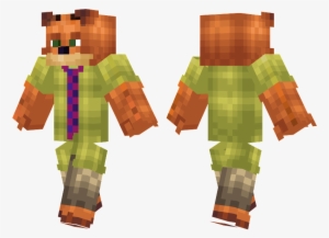 Nick Wilde - Green And Black Minecraft Skins