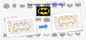 Dark Knight Gc6vf16 Geo Art - Bat