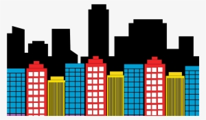 Cityscape Clipart Pj Mask - Painel Mulher Maravilha Cut