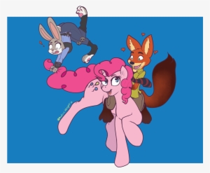 Radicalweegee, Crossover, Exclamation Point, Fox, Judy - Nick Wilde Judy Hopps And Tails