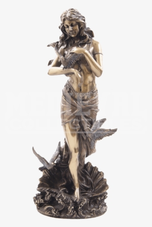 Mythology Statues - Aphrodite With Doves Sculpture
