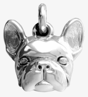 Head Pendant French Bulldog - Dog Fever Silver French Bulldog Pendant Necklace