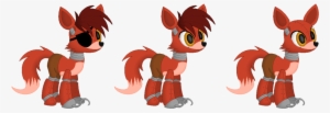 Foxy As A Pony By N0rwhy - My Little Pony Fnaf Foxy