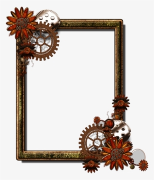 Image Du Blog Zezete2 - Steampunk Frame Horizontal Png Hd