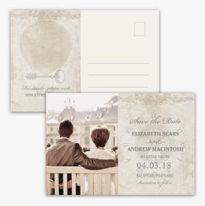 Steampunk Wedding Vintage Industrial Photo Save The - Marriage