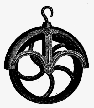 Steampunk Wheel Gear Image - Digital Stamp