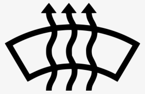 Auto Windshield Heat Comments - Windshield Icon