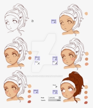 Anime Skin Shading Tutorial By Xmajutsu - Anime Skin Shading