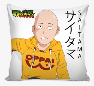 One Punch Man Saitama Oppai 16" X 16" Throw Pillow - One Punch Man Saitama Oppai Mug
