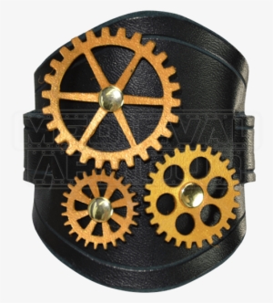 All Geared Up Steampunk Wrist Cuffs - Steampunk Wrist Cuffs