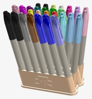 [28x] Sharpie Pen Holder