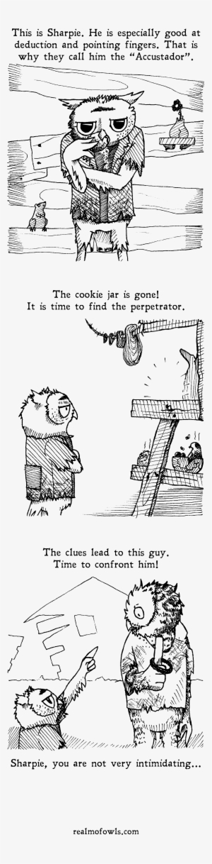 We Have A Thief In Our Midst Or Perhaps Just A Cookie - Cartoon