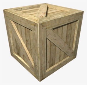 Fill All The Grid Squares With Planks And You - Wooden Crate