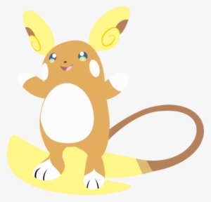 Alolan Raichu By Alexalan - Pokemon Alolan Raichu Transparent