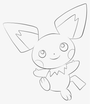 Dragoart Drawing Raichu - Lineart Pokemon
