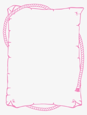 Rope Border Png - Wanted Poster Black And White