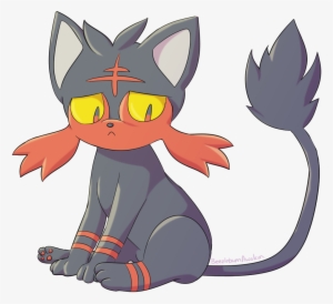 Sad Litten - Pokemon Litten Sad