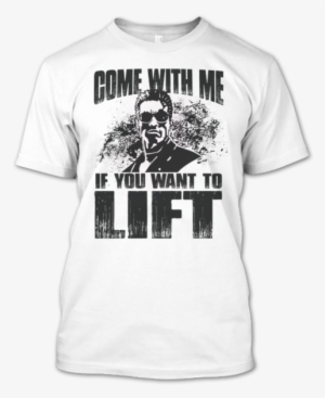 Arnold Schwarzenegger Gym Come With Me If You Want - Read Across America 2017 T Shirt