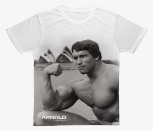 Arnold Operahouse ﻿classic Sublimation Adult T-shirt - Arnold Schwarzenegger Body Hd