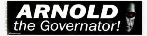 2003 Gubernatorial Recall Election Bumper Sticker For - Terminator 3