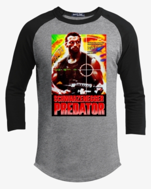 Predator Arnold Schwarzenegger Retro 80 039 S Eighties - Predator Movie Poster Fridge Magnet By Blue Crab Magnets