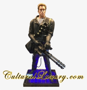 Life Size Terminator T2 Arnold Schwarzenegger Statue - Corazón Salvaje