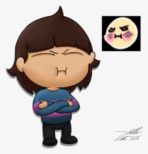Crossed Arms Emoji Png - Frisk Emoji
